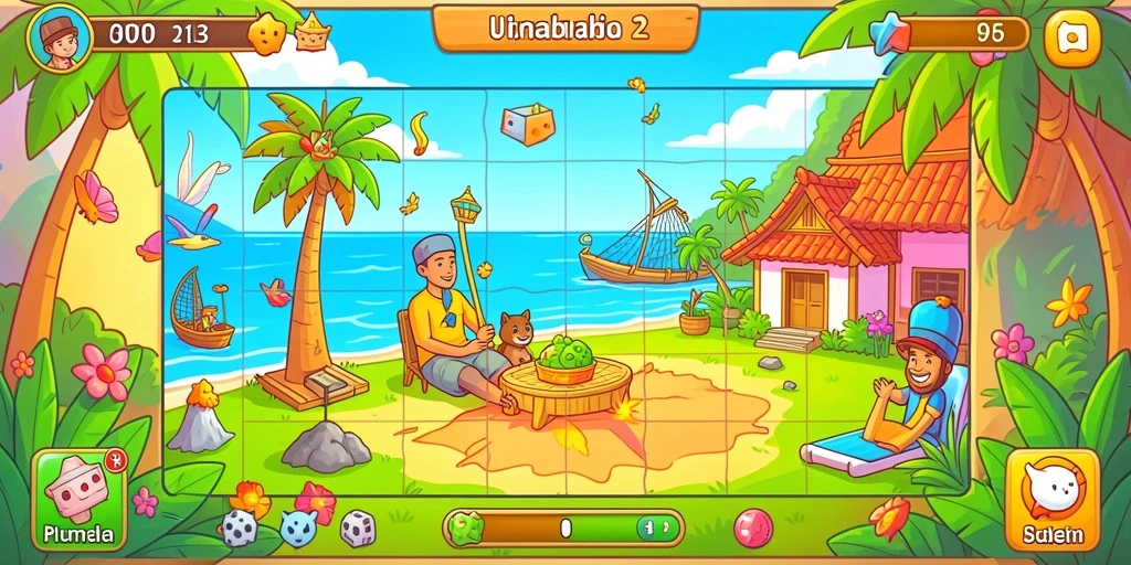 Tangkapan layar dari mode multiplayer yang seru.