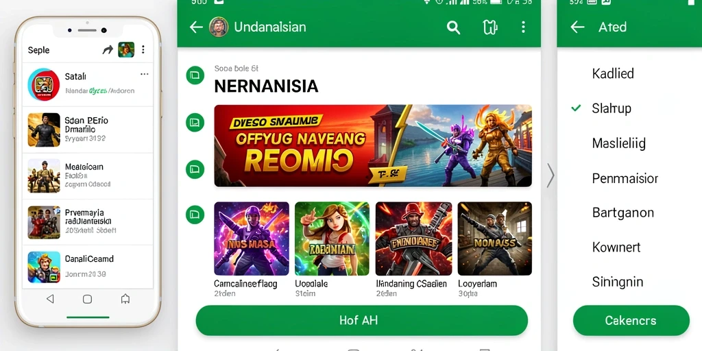 Screenshot menampilkan elemen aksi yang menegangkan.