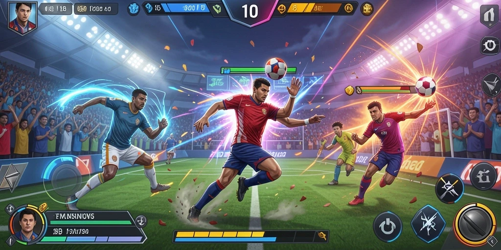 Tantangan level yang menegangkan dan seru.