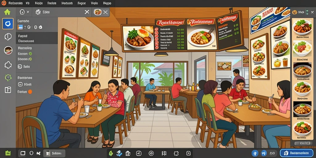 Fitur turnamen memberikan pengalaman kompetitif yang seru.