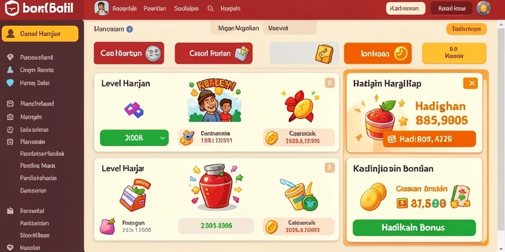 Tantangan level yang mendebarkan dan seru.