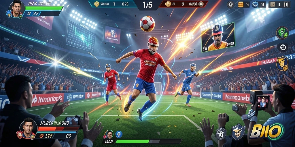 Fitur multiplayer yang memungkinkan bermain dengan teman.