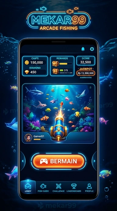 mekar99 — layar beranda